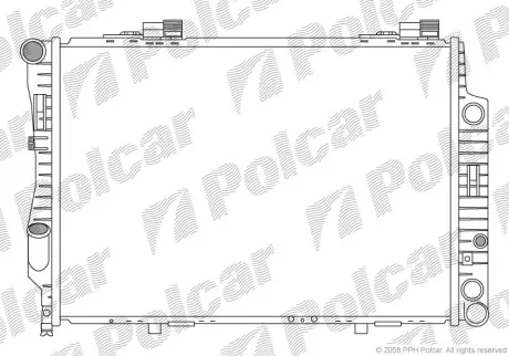 Радиаторы охлаждения POLCAR 500208