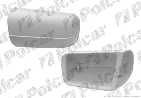 Корпус дзеркала зовнішнього лівий POLCAR 5002519M