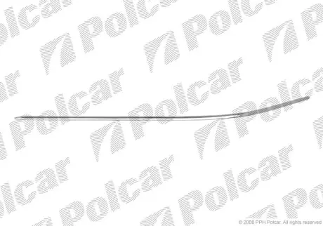 Молдинг бампера POLCAR 500307-5