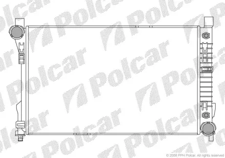 Радиаторы охлаждения POLCAR 500308-5