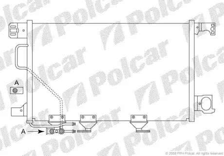 Радиаторы кондиционера POLCAR 5003K8C3S