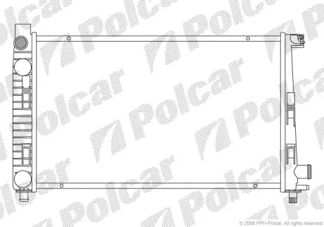 Радиаторы охлаждения POLCAR 500508-5