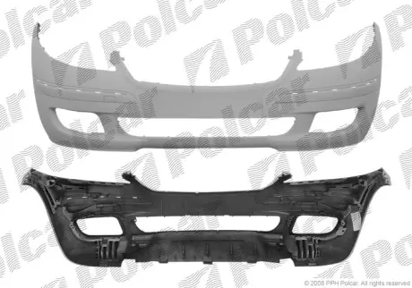 Бампер передний POLCAR 500607