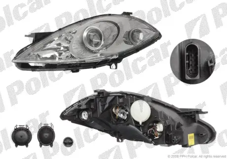 Фара основная POLCAR 5006103E