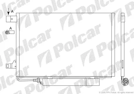 Радиаторы кондиционера POLCAR 5006K81X