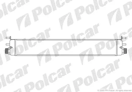 Радиаторы масла POLCAR 5009L81X
