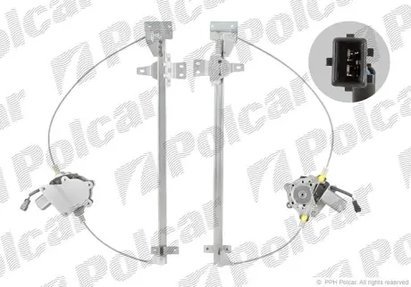 Стеклоподъемник электрический с мотором POLCAR 5012PSE1