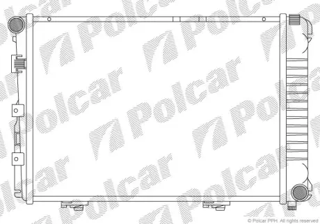 Радиаторы охлаждения POLCAR 501408-1