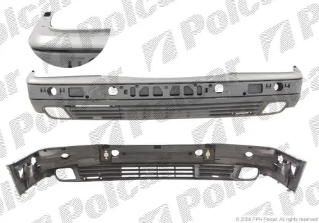 Бампер передний POLCAR 501507-1