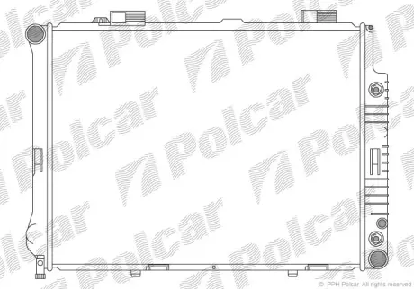 Радиаторы охлаждения POLCAR 501508-1