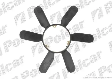 Крыльчатка вентилятора POLCAR 501523F2