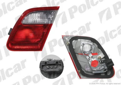 Фонарь задний POLCAR 501588BE