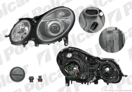 Фара основная POLCAR 5016091E