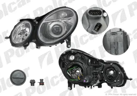 Фара основная POLCAR 5016101E