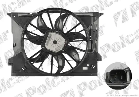 Вентиляторы радиаторов POLCAR 501623W1