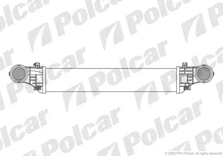Радиаторы воздуха (Интеркулеры) POLCAR 5016J8-1