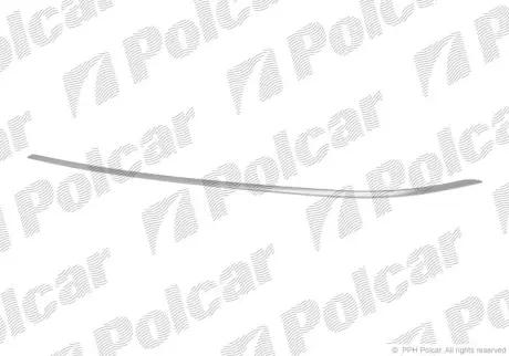 Молдинг бампера POLCAR 5018076