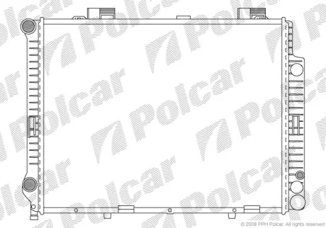 Радиаторы охлаждения POLCAR 5021082