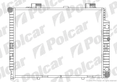 Радиаторы охлаждения POLCAR 502108-4