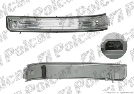 Боковой указатель поворота в зеркале POLCAR 5021206R