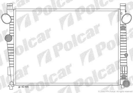 Радиаторы охлаждения POLCAR 5025082X
