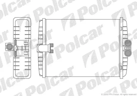 Радиаторы обогрева POLCAR 5025N81X