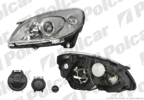 Фара основная POLCAR 503510-U
