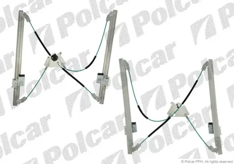 Склопідіймач перед.лівий без двигуна DB Vito 639 POLCAR 5040PSG1