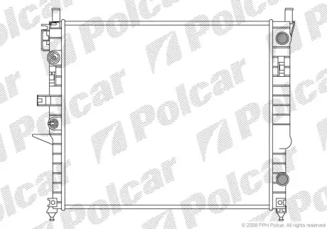 Радиаторы охлаждения POLCAR 504408-2