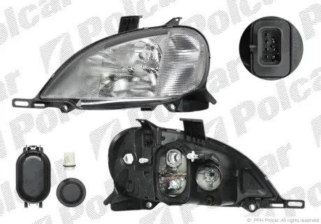 Фара основная POLCAR 5044090E