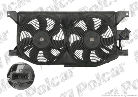 Вентиляторы радиаторов POLCAR 504423W2