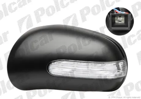 Корпус зеркала внешнего POLCAR 504455PM