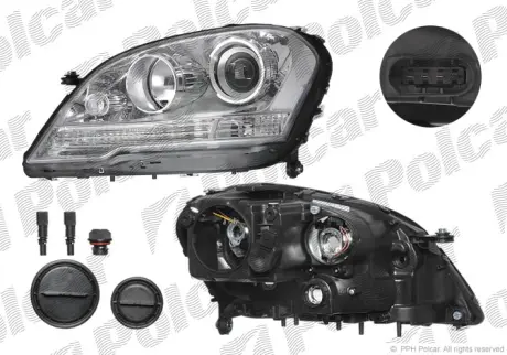 Фара основная POLCAR 5045092E