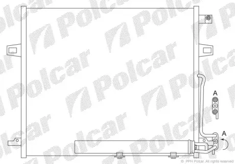 Радиаторы кондиционера POLCAR 5045K8C1