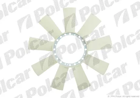 Крыльчатка вентилятора POLCAR 506123F2