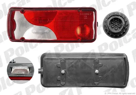 Фонарь задний POLCAR 5065884E