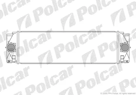 Радиаторы воздуха (Интеркулеры) POLCAR 5065J81X
