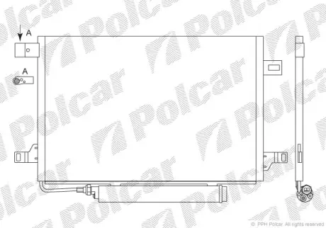 Радиаторы кондиционера POLCAR 5065K82X