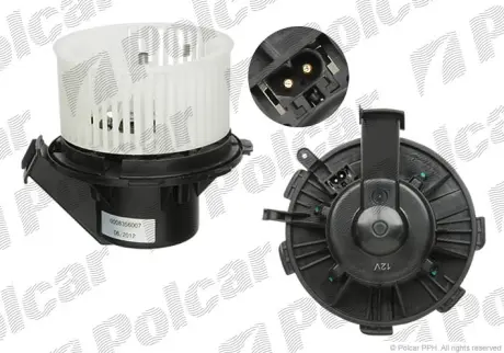 Моторчик пічки (-AC) DB Sprinter 06- POLCAR 5065NU-1