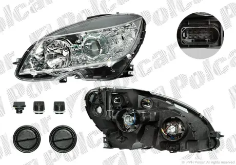 Фара основная POLCAR 5070091U