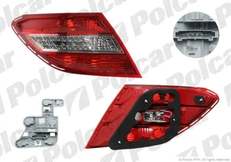 Фонарь задний POLCAR 5070882E