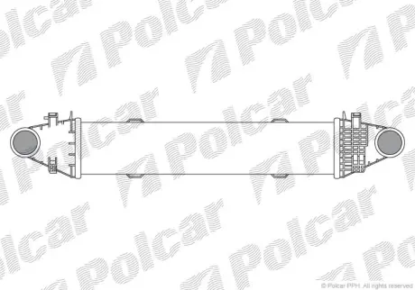 Радиаторы воздуха (Интеркулеры) POLCAR 5070J8-1