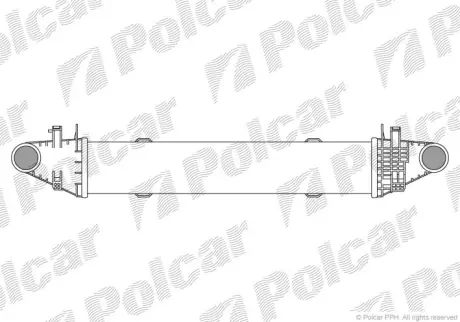 Радиаторы воздуха (Интеркулеры) POLCAR 5070J8-2