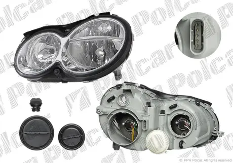 Фара основная POLCAR 507110-H
