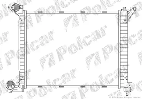 Радиаторы охлаждения POLCAR 510108-4