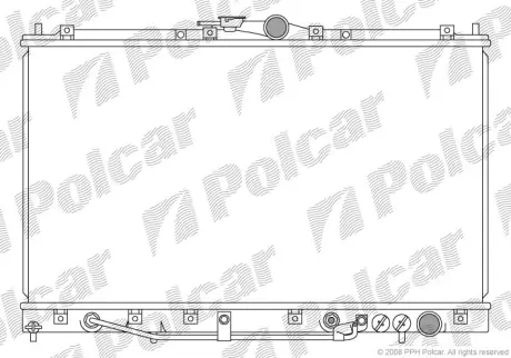 Радиаторы охлаждения POLCAR 520708-2