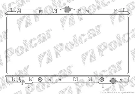 Радиаторы охлаждения POLCAR 520908-2