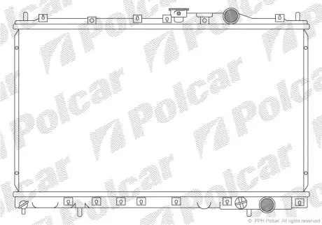 Радиаторы охлаждения POLCAR 521708-3