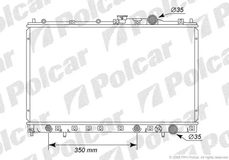 Радиаторы охлаждения POLCAR 522008-5