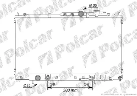 Радиаторы охлаждения POLCAR 522308-1